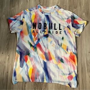 NOBULL Multicolor Striped T-Shirt